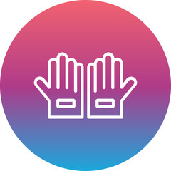 Obraz premium Glove Icon