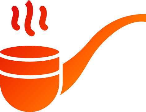 recommend clip art: Smoking Pipe Icon Style