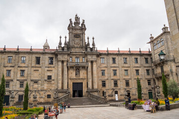 Fototapeta premium Diocesan Major Seminary in Santiago de Compostela at Inmacula Square, Spain