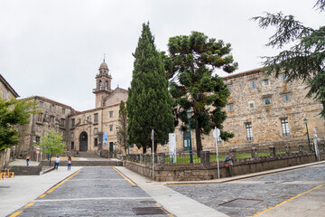 Church of Santo Domingo de Bonaval in Santiago de Compostela, Spain