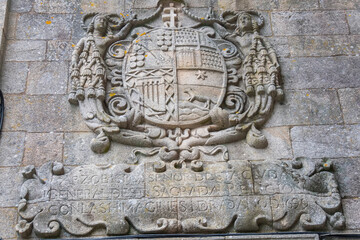 Church of Santo Domingo de Bonaval in Santiago de Compostela, Spain