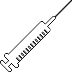 syringe with needle