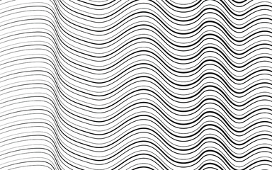 Abstract wallpaper with diagonal black and white strips. ฺbackground Geometric pattern