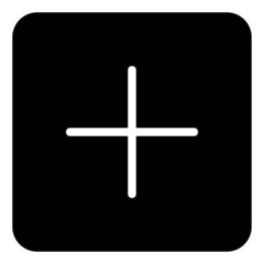 Obraz premium add button icon 
