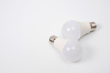 Two LED lamps for a standard cartridge, photographed against a white background.