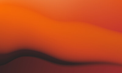 Beautiful orange color gradient background