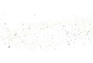 Light gold and light silver glitter confetti background.
