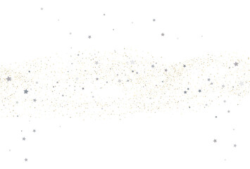 Light gold and light silver glitter confetti background.