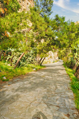 Promenade in Nafplio city