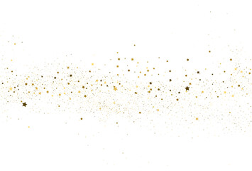 Fototapeta na wymiar Light gold glitter confetti texture
