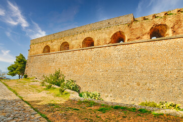 Obraz premium Palamidi fortress on the hill, Nafplio