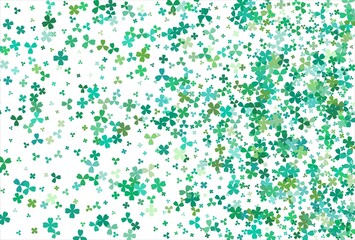 Clover background. Clover leaf, St. Patrick day background