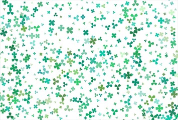 Clover background. Clover leaf, St. Patrick day background