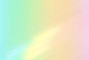 Rainbow prism flare lens realistic effect. Vector illustration of light refraction texture