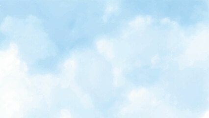 Beauty clear cloudy in sunshine calm bright winter air background, a hot day.