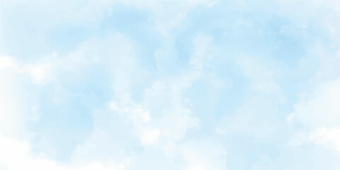 The sky has the light of the sun, the sky is blue, there are small and large clouds alternating and moving slowly, with the sunlight passing, creating a miraculous abstract shape, a hot day.