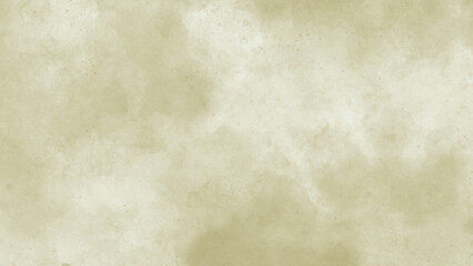 Brown tones water color on old paper texture background.