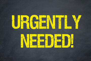 urgently needed!