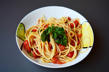 italian original food spaghetti