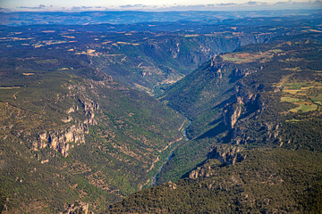 Lot dordogne tarn south west france landscape Millau gaillac and castelsarrasin