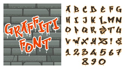 Wall type abc © vectortatu