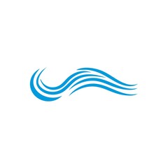 Wave beach vector illustration design