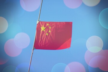 中国国旗 - obrazy, fototapety, plakaty