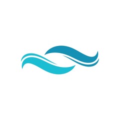 Wave beach vector illustration design