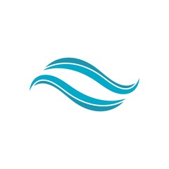 Wave beach vector illustration design