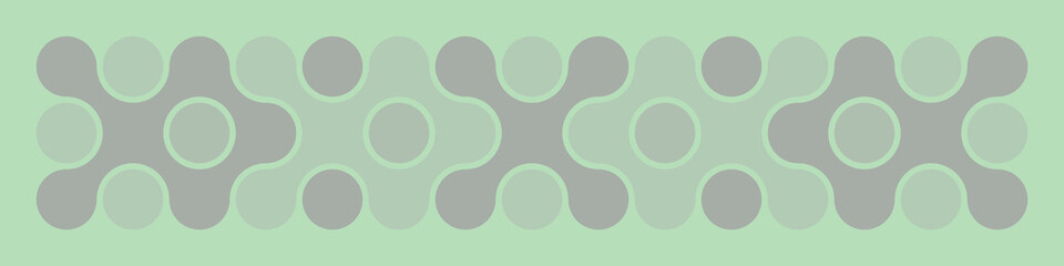 Multicolor truchet tiling connections illustration