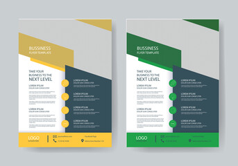 Flyer Mockup vector file