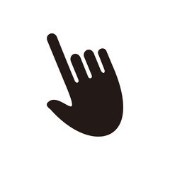 Obraz premium cursor vector icon symbol illustration sign