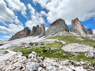 Tre cime di lavaredo vallata