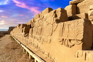 Karnak temple in Luxor, Egypt