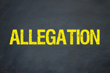 Allegation