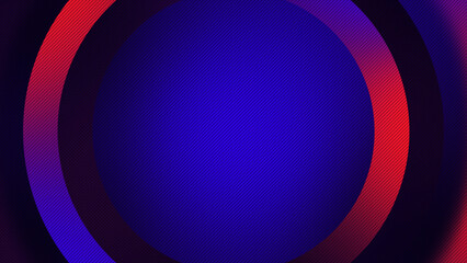 Dark red blue gradient big circle background