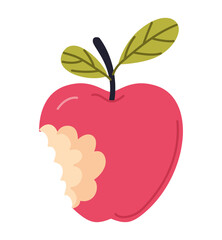 apple with bite