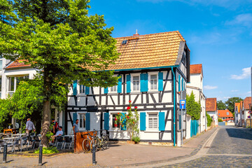 Altstadt, Rüsselsheim, Hessen, Deutschland 