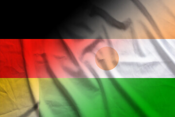 Germany and Niger political flag transborder relations NER DEU