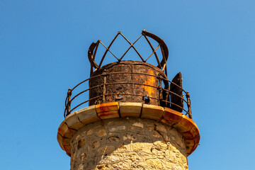 The ruins of the Agios Ioannis lighthouse / Aforesmenos lighthouse