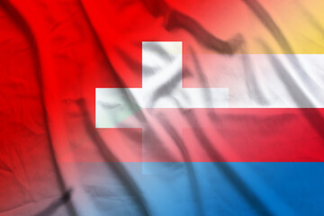 Switzerland and Comoros government flag international contract COM CHE
