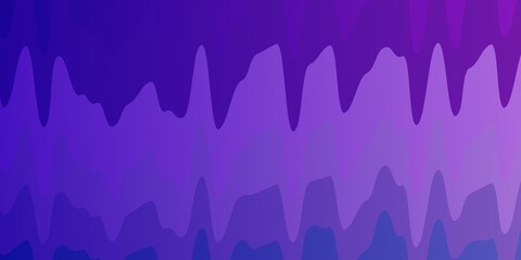 Light Pink, Blue vector layout with curves.