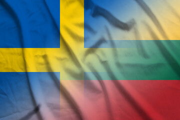 Sweden and Lithuania government flag transborder contract LTU SWE