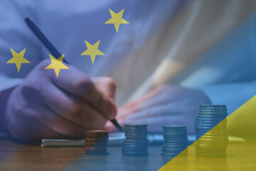 Ukraine need support from Europe. Europe helps Ukraine with money.