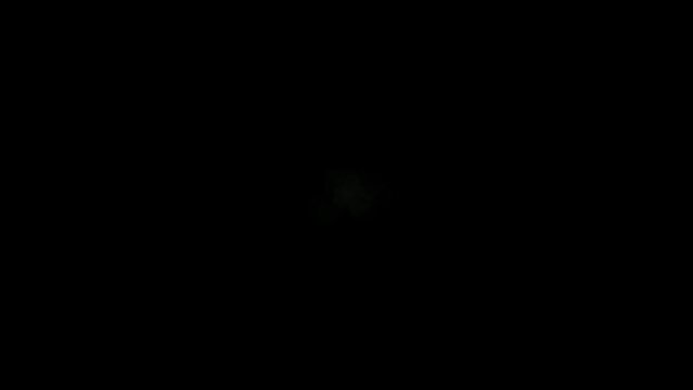 エフェクト_弾けるハート_緑