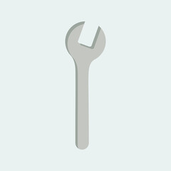 wrench vector for website symbol icon presentation
