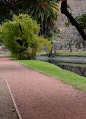 The Prado Oriental, the first public park in the city, Montevideo,Uruguay