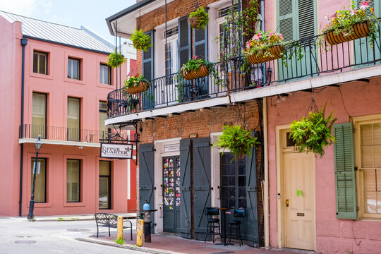 The Upper Quarter, a neighborhood bar on Bienville Street in the French Quarter on June 12, 2022 in New Orleans, LA, USA