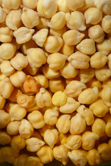 Soaked chikpeas