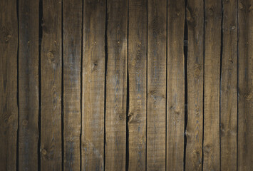 Fototapeta premium Wood texture. Texture for design and decoration. Natural wood background. Wooden fence. Surface with natural pattern. Space for floor. Abstract texture. Structure.